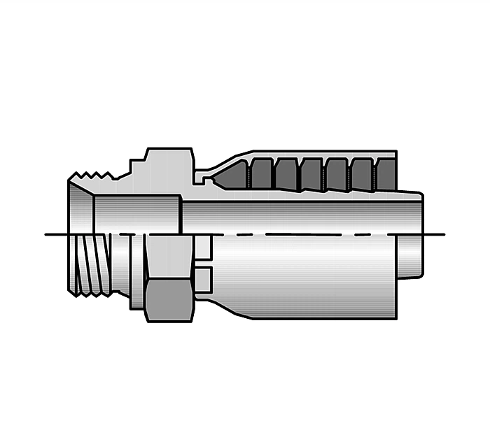 BSP one piece hose fittings (2)